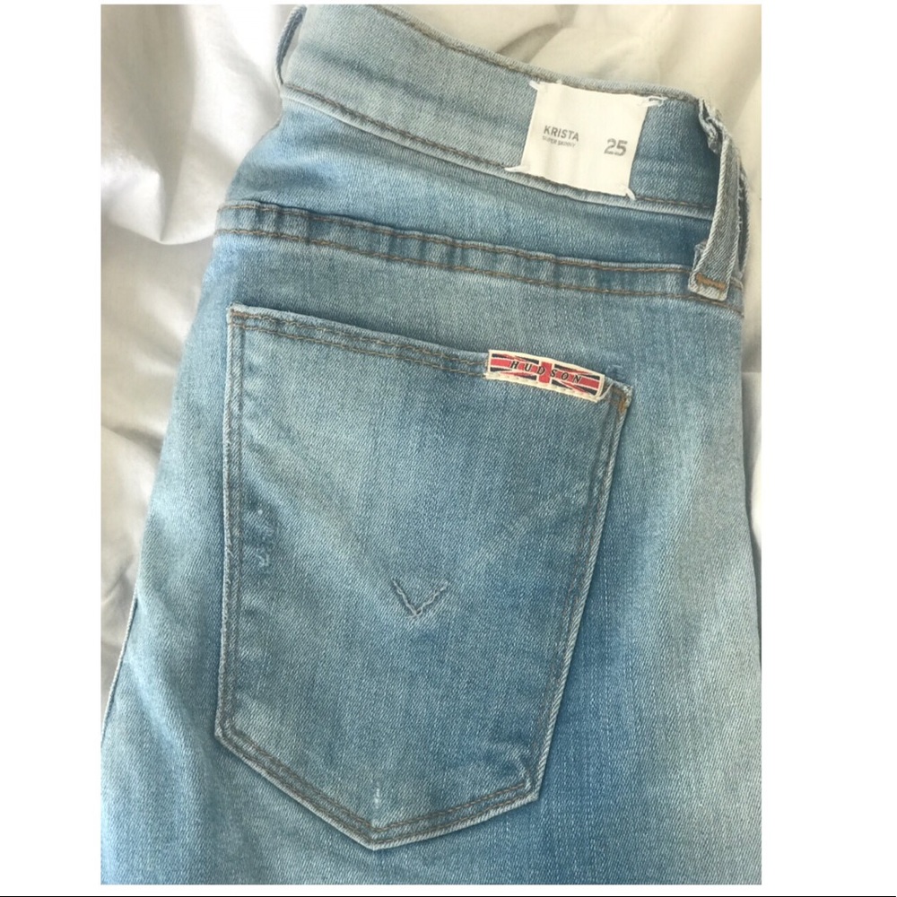 Hudson Light Wash Denim